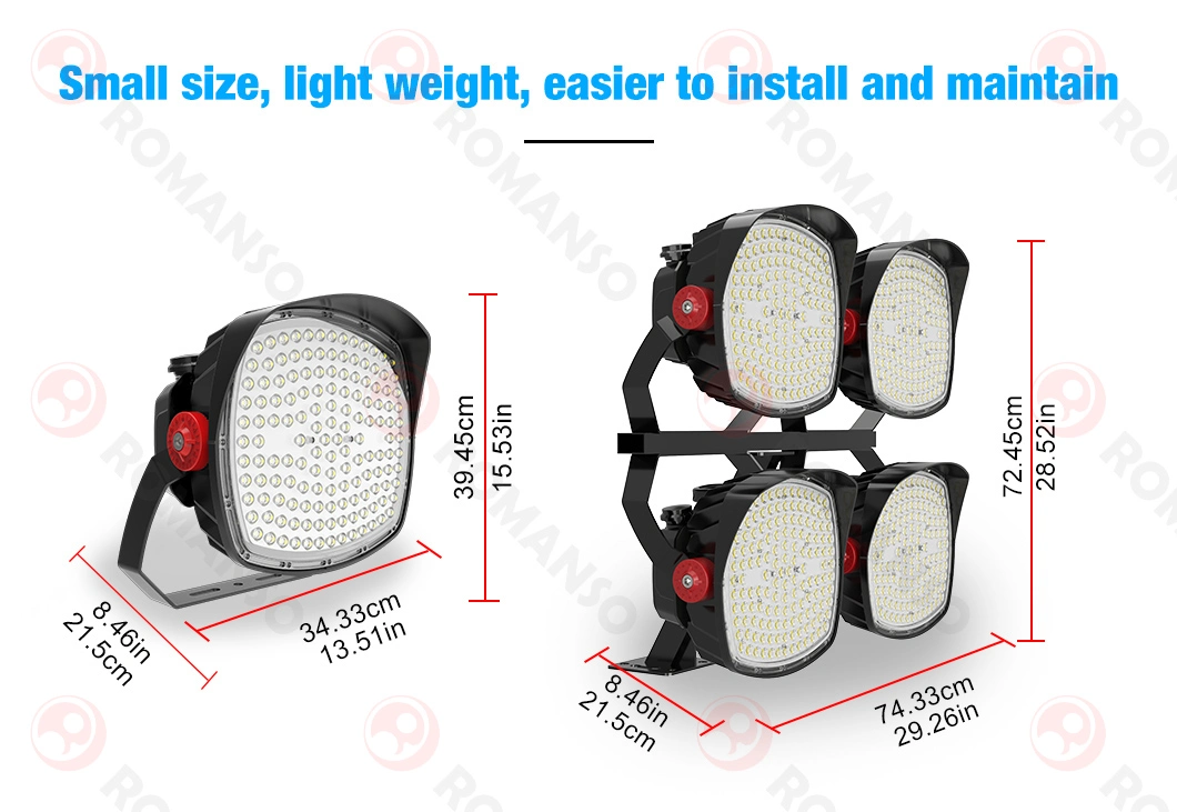 IP66 Waterproof Outdoor Stadium Flood Lighting