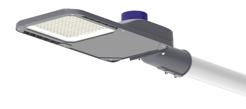 IP66 Ik10 150W 200W Anti-Glare Road Luminaire 1-10V Dimmable LED Area & Perimeter Lighting