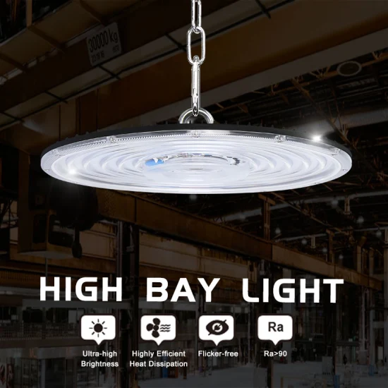Nuevo producto Industrial Nuevo diseño UFO LED Lineal High Bay Light Outdoor Smart 50W 100W 150W 200W